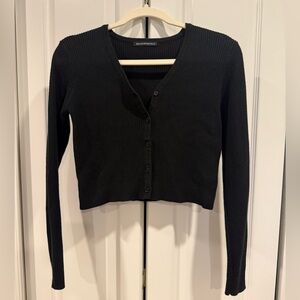 Cropped Brandy Melville blk cardigan